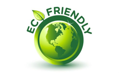 Green eco-friendly logo